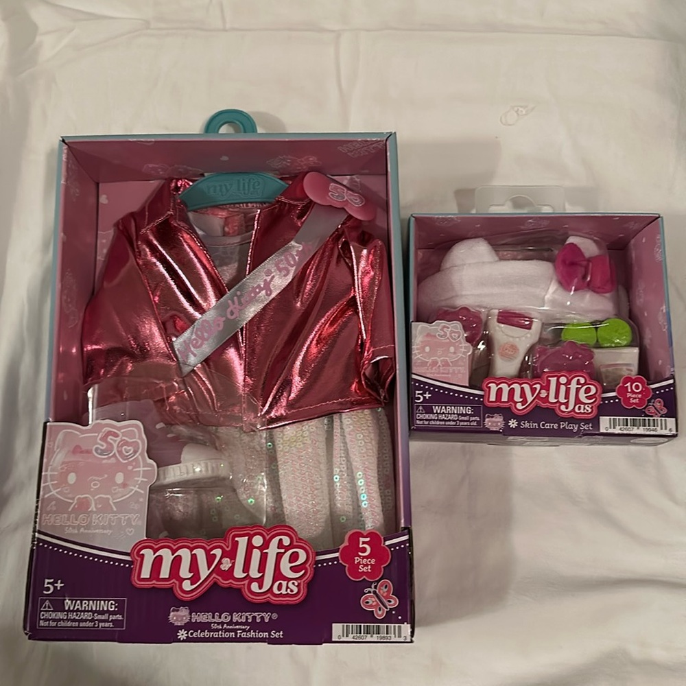My Life As Hello Kitty Celebration Fashion Set for 18" Dolls (New)